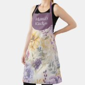 Tuin Bloemen Gepersonaliseerd Overal Print Schort (Insitu)