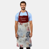 Tuin Bloemen Gepersonaliseerd Overal Print Schort (Gedragen)