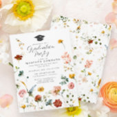 Tuin Bloemen High School afstudeerfeest Kaart