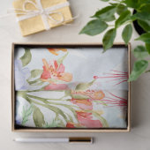 Tuin Bloemen Hummingbird Waterverf Decoupage Tissuepapier (Geschenk)