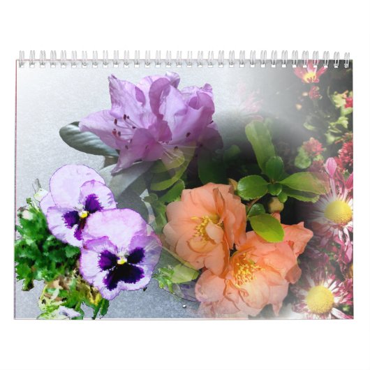 tuin bloemen kalender (Hoes)