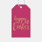 Tuin Bloemen Paaseieren Cadeau label Cadeaulabel (Achterkant)
