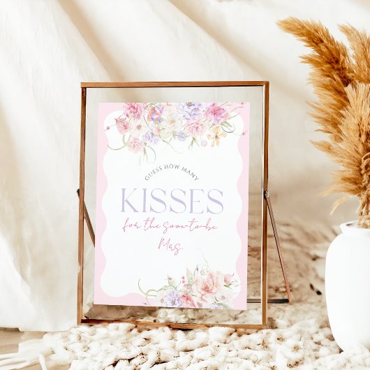 Tuin Bloemen Wildbloem Modern Bruids Kisses Game Poster