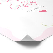 Tuin Bloemen Wildbloem Moderne bruidsgeschenken Poster (Hoek)