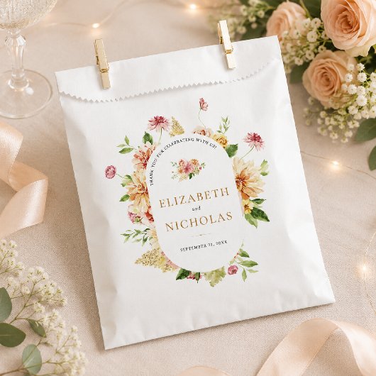 Tuin Bloemen | Zomer Bruiloft Bedankzakje
