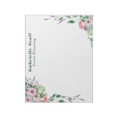 Tuin Bloemenboeket Notitieblok (Linkerzijde)