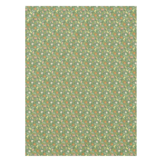 Tuin Bloemengroen Tafelkleed (Voorkant)