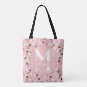  tuin bloesems tote bag (Achterkant)