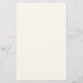 Tuin Bloom Donker Bruiloft Menu (Achterkant)