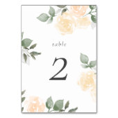 Tuin Blooms Tafelnummer (Voorkant)