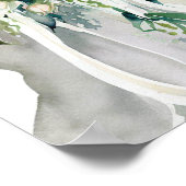  tuin, bruids cascading boeket 1, poster (Hoek)