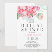 Tuin bruids douche uitnodiging (Voorkant / Achterkant)