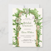 Tuin bruidsshower kaart (Voorkant)