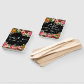  Tuin bruiloft gunst fans Handwaaier (Niet-gemonteerd)