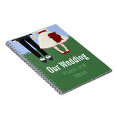 Tuin bruiloft, notitieboek (Rechterzijde)