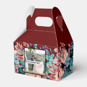 Tuin bruiloft papieren zak bedankdoosjes (Achterkant)