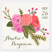  Tuin Bruiloft Stickers (Voorkant)