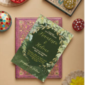 Tuin bruiloft uitnodiging