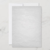 Tuin bruiloft uitnodiging met vintage wilde bloeme (Achterkant)