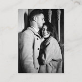 Tuin Bruiloft Website | RSVP QR Code Foto Informatiekaartje (Achterkant)