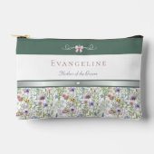 Tuin Bruiloft Wilde Bloemen Moeder van de Bruidego Etui (Voorkant)