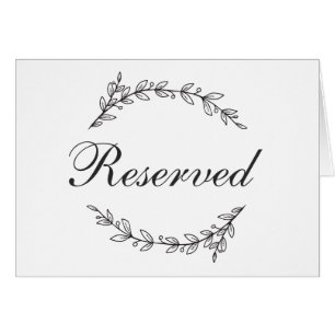 Tuin bruiloft. Zwart-wit botanisch gereserveerd