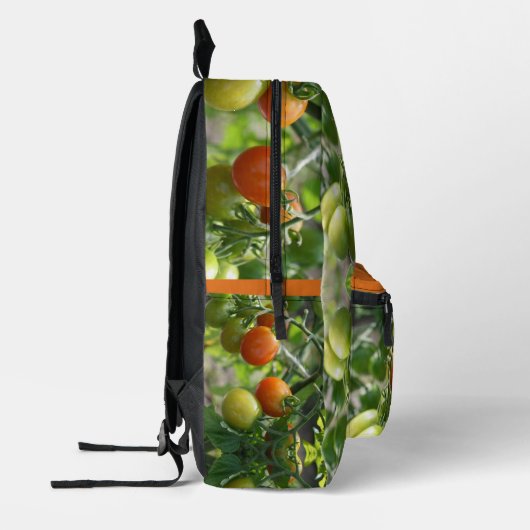 Tuin Cherry Tomaten Gepersonaliseerd Bedrukte Rugzak (Links)