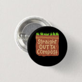 Tuin Compost Cadeau Ronde Button 3,2 Cm (Voorkant /achterkant)