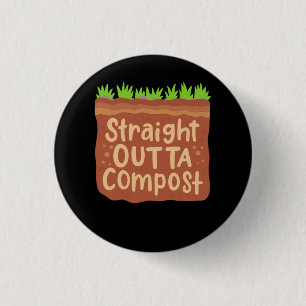 Tuin Compost Cadeau Ronde Button 3,2 Cm