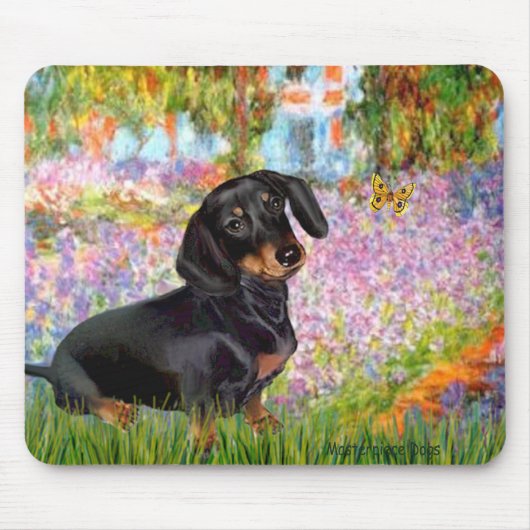 Tuin - Dacshund (BT16) Muismat (Voorkant)