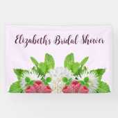 Tuin Dahlia Bruidsdouche Spandoek (Horizontaal)
