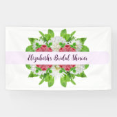 Tuin Dahlia Bruidsdouche Spandoek (Horizontaal)