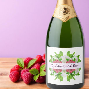 Tuin Dahlia Bruidsdouche Sparkling Wijnetiket