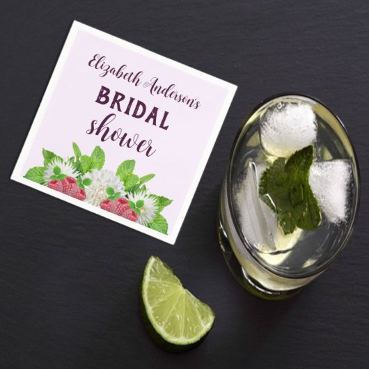 Tuin Dahlia Bruidsmeisjesfeest Servet