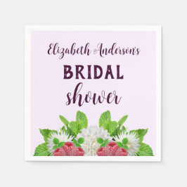 Tuin Dahlia Bruiloftsborrel Servet