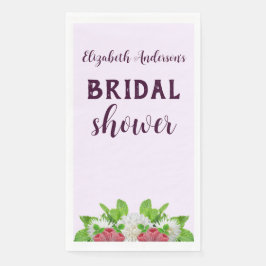 Tuin Dahlia Bruiloftsborrel Servet