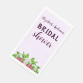 Tuin Dahlia Bruiloftsborrel Servet (Hoek)