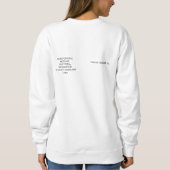 Tuin Dame's Middag Trui (Achterkant)