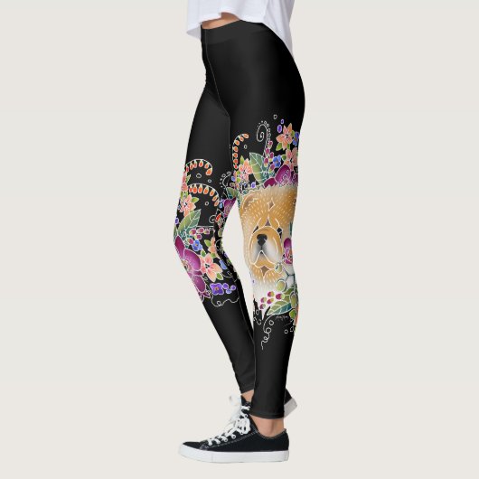 TUIN DANS CHOW - Kunst is LAARS HOOG leggings (Links)