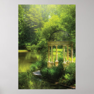 Tuin - De tempel van de liefde Poster