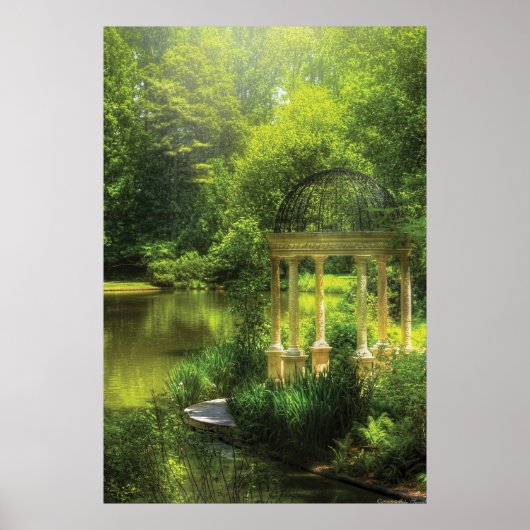 Tuin - De tempel van de liefde Poster (Voorkant)