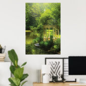 Tuin - De tempel van de liefde Poster (Thuiskantoor)