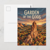 Tuin der Goden Briefkaart (Voorkant / Achterkant)