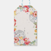 Tuin Disco Meidenav Feest Dankjewel Cadeaulabel (Achterkant)