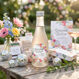 Tuin Disco Meidenavond Favor Stickers