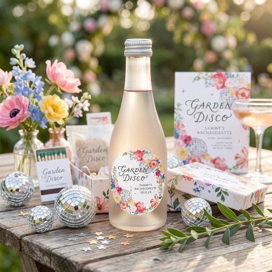 Tuin Disco Meidenavond Favor Stickers