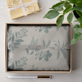 Tuin Droom Elegante Botanische Silhouet - beige Tissuepapier