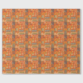 Tuin Eekhoorns: grillige dierlijke scène Cadeaupapier (Vlak)