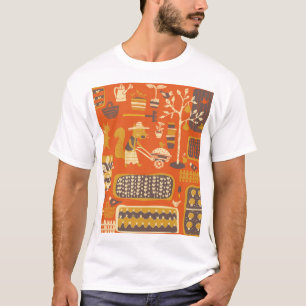 Tuin Eekhoorns: grillige dierlijke scène T-shirt