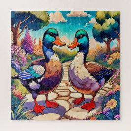 Tuin Eenden Legpuzzel